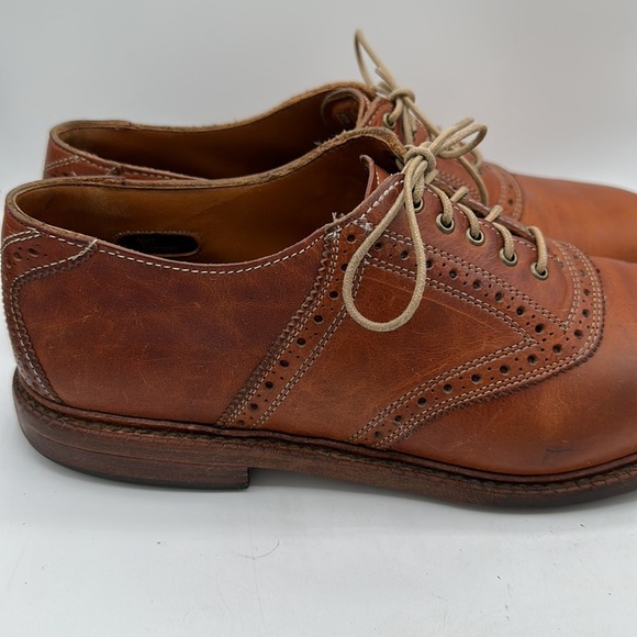 Allen Edmonds Finch tan leather lace-up shoes, size 10 main image 7